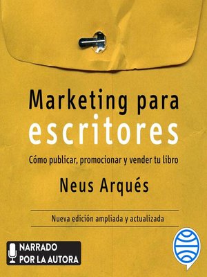 cover image of Marketing para escritores
